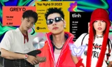 Nghệ sĩ Gen Z "on top": tlinh, GREY D hơn trăm triệu lượt nghe, MCK chỉ đứng sau Jung Kook