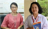 GS.TS Nguyễn Minh Thủy (phải) và GS.TS Nguyễn Thị Thanh Mai