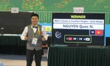 Quốc Nguyện giành chiến thắng ở chung kết carom 3 băng