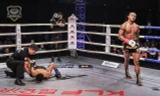 Cú móc trái của Buakaw dễ dàng hạ knock-out Toutouh
