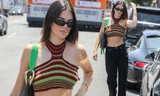 'Siêu mẫu đắt giá nhất thế giới' Kendall Jenner khoe body thon nuột trên phố