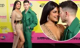 Hoa hậu Priyanka Chopra tình tứ bên chồng kém 10 tuổi trên thảm đỏ Billboard Music Awards