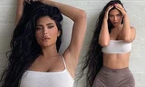 Nữ tỷ phú Kylie Jenner lại gây 'bão' khi khoe body đồng hồ cát, đẹp như tạc tượng