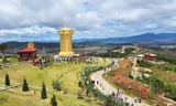 Lùng nhùng bán vé tham quan khu du lịch văn hóa tâm linh Samten Hills Dalat 
