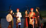 Điệu quan họ "Mời trầu" sẽ mở đầu chương trình " Quan họ- Lên đồng: Hai di sản thế giới.". Ảnh: Lan Anh