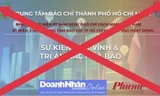 Giả mạo Trung tâm báo chí TPHCM để… kêu gọi tài trợ