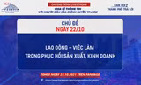 Tối 22/10: Chương trình livestream ‘Dân hỏi - Thành phố trả lời’ về lao động, việc làm 