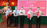 Bí thư Thành ủy TPHCM Nguyễn Văn Nên trao quyết định cán bộ