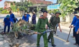 Tuổi trẻ Nghệ An trong ngày cao điểm Chiến dịch tình nguyện Hành quân xanh