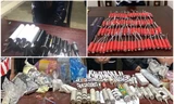 Bắt hàng loạt đối tượng mua bán ma túy và pháo tự chế