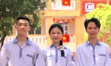 Học sinh Nghệ An háo hức 'Nói không với thuốc lá, thuốc lá điện tử'