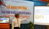 Ra mắt trang thông tin điện tử Hoàng Sa