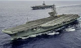 Tàu sân bay USS Ronald Reagan. (Ảnh: US Navy)