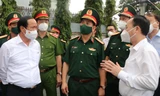 Phó Thủ tướng Lê Văn Thành cùng Bộ trưởng Quốc phòng vào TPHCM chống dịch