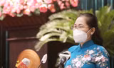 Chủ tịch HĐND TPHCM Nguyễn Thị Lệ phát biểu khai mạc kỳ họp
