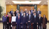 Tổng Bí thư tiếp các nhà khoa học, chuyên gia quốc tế dự Lễ trao Giải thưởng VinFuture lần thứ 4