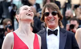 Tom Cruise tình tứ với người cũ, Leonardo Dicaprio gây bất ngờ ở Cannes