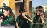 Dàn “nam thanh nữ tú” Đại học Kinh tế Quốc dân gợi ý tip chụp ảnh xinh trong kỳ quân sự