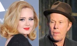 Họa mi nước Anh Adele và huyền thoại nhạc Mỹ Tom Waits.