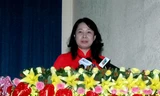 Bà Võ Thị Ánh Xuân – tái đắc cử Bí thư Tỉnh ủy An Giang.