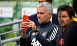 Thông báo khi truy cập vào tài khoản Instagram của Mourinho.