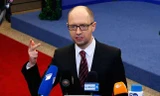 Thủ tướng Ukraine Arseny Yatsenyuk. (Nguồn: AFP) 