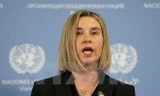 Đại diện cấp cao về chính sách an ninh và đối ngoại của EU Federica Mogherini. (Ảnh: AFP/TTXVN)