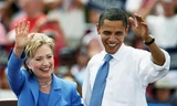 Tổng thống Mỹ Barack Obama và bà Hillary Clinton. (Nguồn: Getty Images)