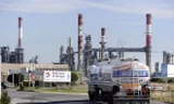 Nhà máy thuộc tập đoàn dầu mỏ khổng lồ Total tại Donges, miền Tây nước Pháp. (Nguồn: AFP/TTXVN)