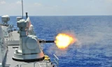 Tàu hải quân Nga trong một tập trận trên Địa Trung Hải. (Nguồn: THX/TTXVN)