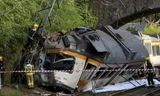 Hiện trường vụ tai nạn. (Nguồn: EPA)