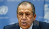 Ngoại trưởng Nga Sergei Lavrov. (Nguồn: THX/TTXVN)