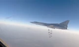 Máy bay ném bom Tu-22 của Nga dội bom vào nhà máy sản xuất vũ khí hóa học của IS Nguồn: RT.