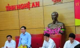 Phó Thủ tướng Vương Đình Huệ yêu cầu tỉnh Nghệ An tập trung giải pháp, thực hiện có hiệu quả Nghị quyết 26 - NQ/TW của Bộ Chính trị.