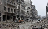 Khu vực do quân nổi dậy kiểm soát ở đông Aleppo ngày 5/12. Ảnh: AFP/TTXVN.