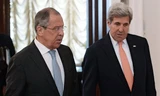 Ngoại trưởng Mỹ John Kerry và người đồng cấp Nga Sergei Lavrov. (Nguồn: Sputnik)