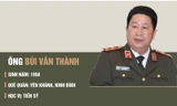 [Infographics] Thứ trưởng Bộ Công an Bùi Văn Thành bị cách chức