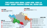 Thủ khoa Hòa Bình, Lạng Sơn, Sơn La 'phủ' khắp trường công an, quân đội