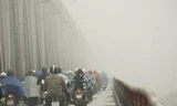 Ngày đầu tuần, miền Bắc vẫn chìm trong sương mù