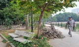 Hà Nội: Công viên mới được đầu tư hơn chục tỷ để tu bổ trở thành nơi đổ rác, trồng rau