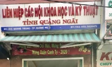 Liên hiệp các Hội Khoa học và Kỹ thuật tỉnh Quảng Ngãi là một trong số các hội đặc thù của tỉnh hiện phải tự chủ toàn bộ về tài chính - ảnh Nguyễn Ngọc