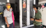 Người dân chấp hành nghiêm túc lệnh phong tỏa - ảnh N.N