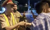 Làm rõ vụ CSGT bất ngờ 'ngã' khi đang làm nhiệm vụ