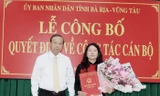 Bà Rịa - Vũng Tàu công bố quyết định về công tác cán bộ