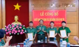 Công an Bà Rịa-Vũng Tàu trao quyết định bổ nhiệm loạt cán bộ