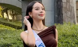 Hình ảnh đầu tiên của Thanh Thủy ở Hoa hậu Quốc tế 