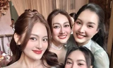 Lan Ngọc làm phù dâu trong lễ ăn hỏi diễn viên Phương Lan