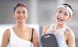 Đỗ Thị Hà và dàn người đẹp thi đấu ngày cuối ở Giải Vô địch Pickleball Việt Nam