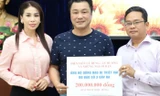 Lý Hùng, Lý Hương và nhiều nghệ sĩ đóng góp cho người dân vùng lũ 