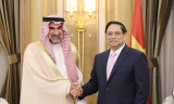 Quỹ đầu tư 620 tỷ USD của Ả-rập Xê út cam kết dành nguồn lực cho các dự án lớn của Việt Nam